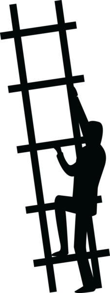 clipart man climbing ladder - photo #18