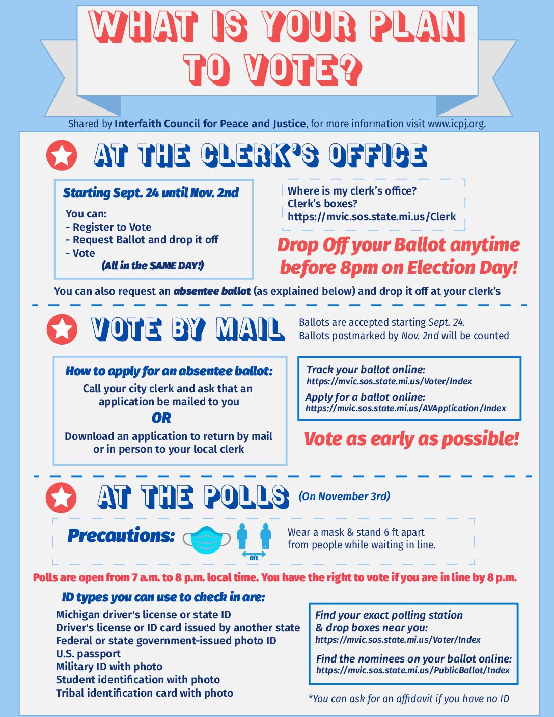 Be a Voter and Make a Plan!