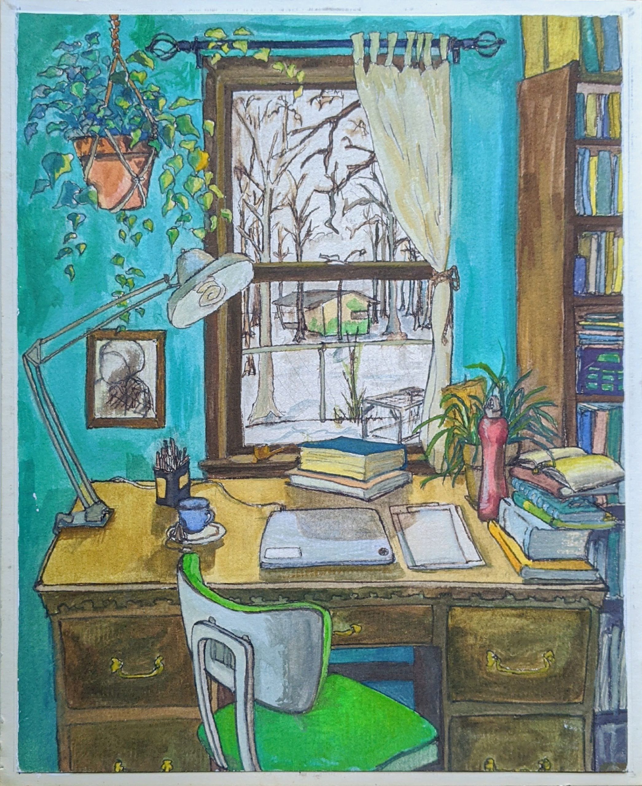 Paint in the Park with Rachel Montgomery: ICPJ Fundraiser June 27, 2-4 pm