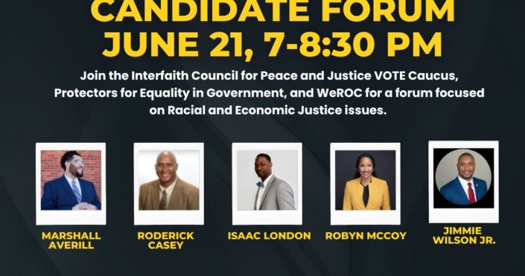 State Representative District 32 Candidate Forum: Tuesday  June 21, 7-8:30 pm