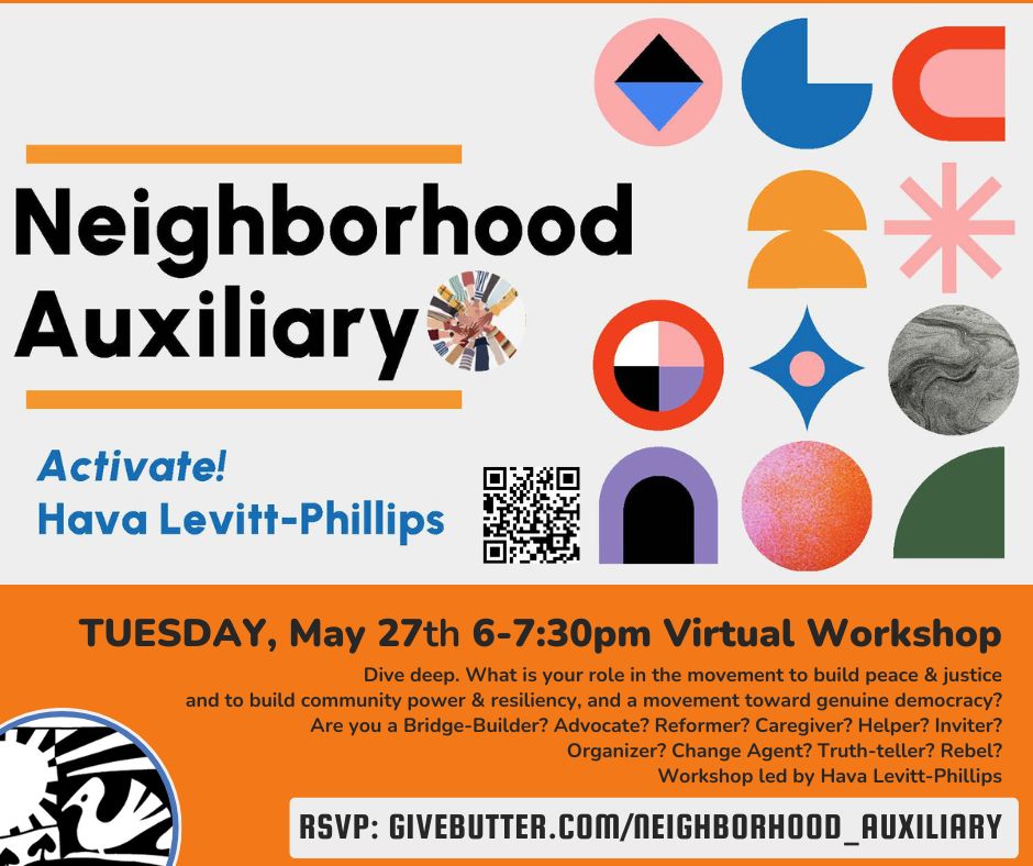 Neighborhood Auxiliary Organizing Workshop