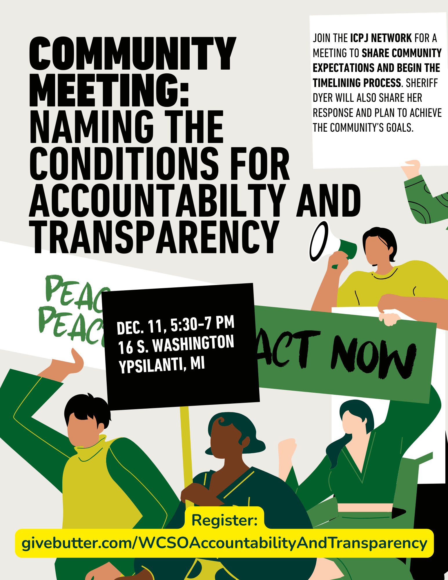 Accountability and Transparency in Washtenaw County Sheriff’s Office