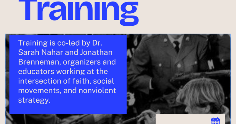Nonviolent Direct Action Training