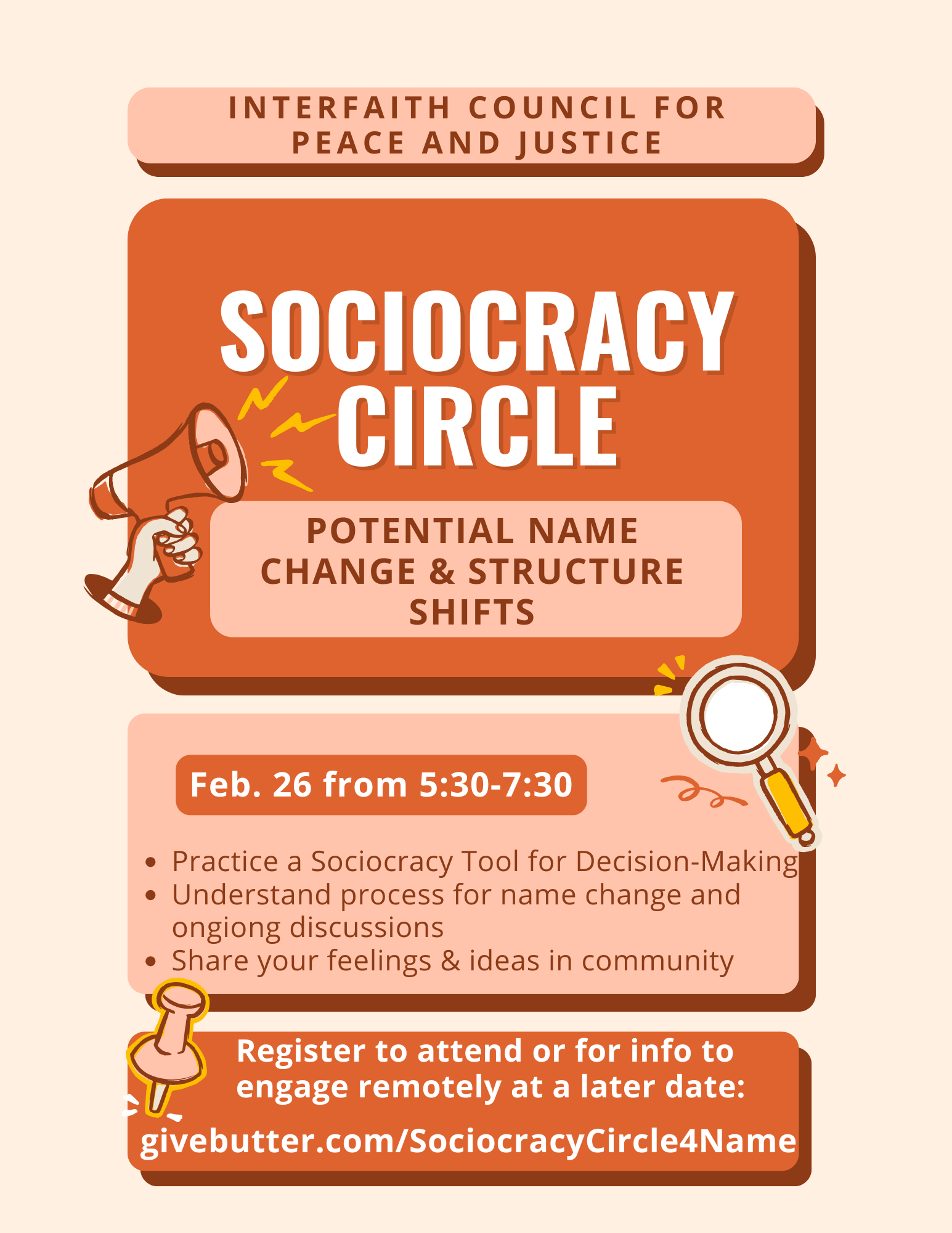 Sociocracy Circle: Name and Structural Changes
