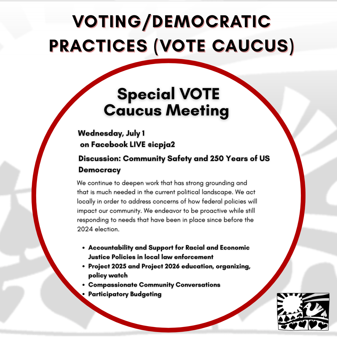 VOTE Caucus Live Meeting