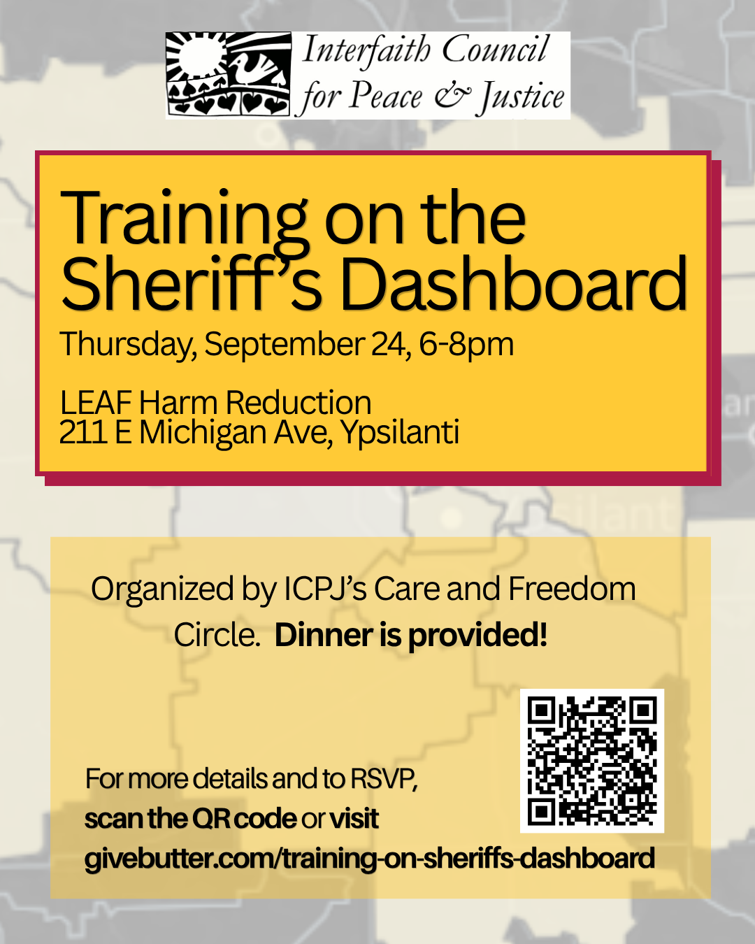 Training on the Sheriff’s Dashboard
